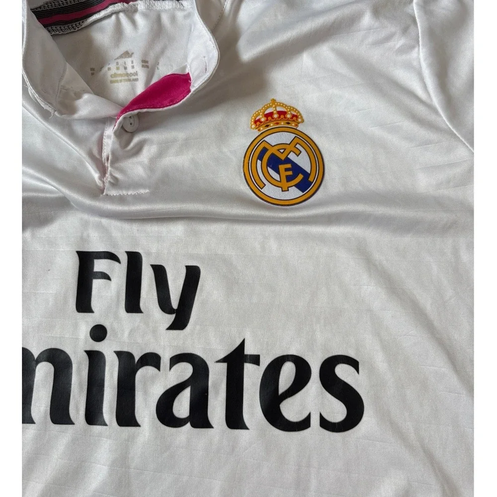 Adidas Real Madrid Jersey Mens White‎ Ronaldo 7 2014-15 Home Kit SIZE M